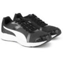 PUMA Voyager IDP Running Shoes For Men  (Black, White)